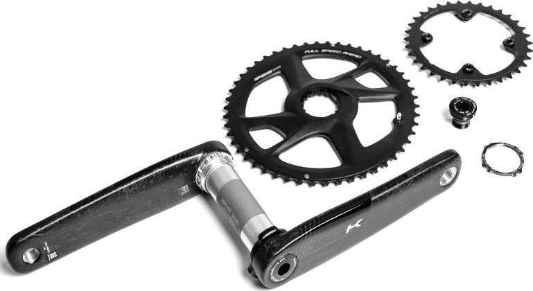 FSA SL-K Light Crankset, 52/34 Teeth, 12-speed, Black | Alltricks.com