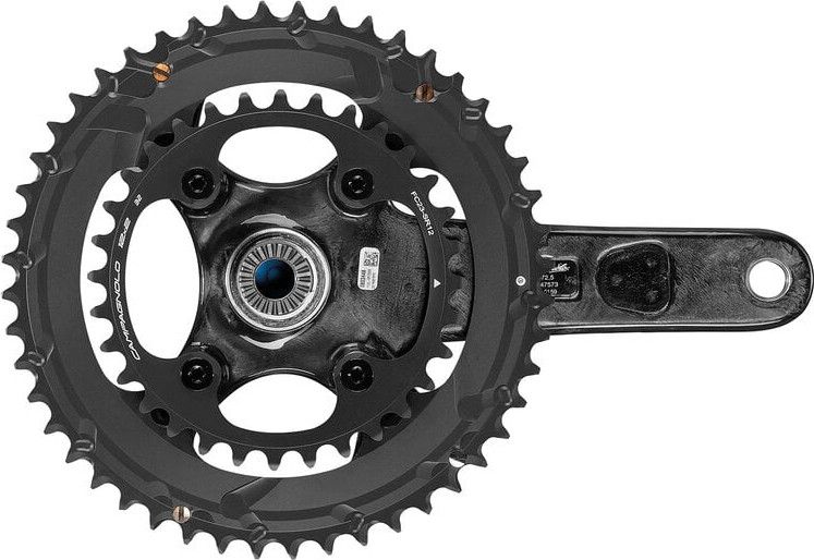 Campagnolo Super Record Carbon Ultra Torque TI Pédalier 12 vitesses Noir 175 mm 52-36 dents