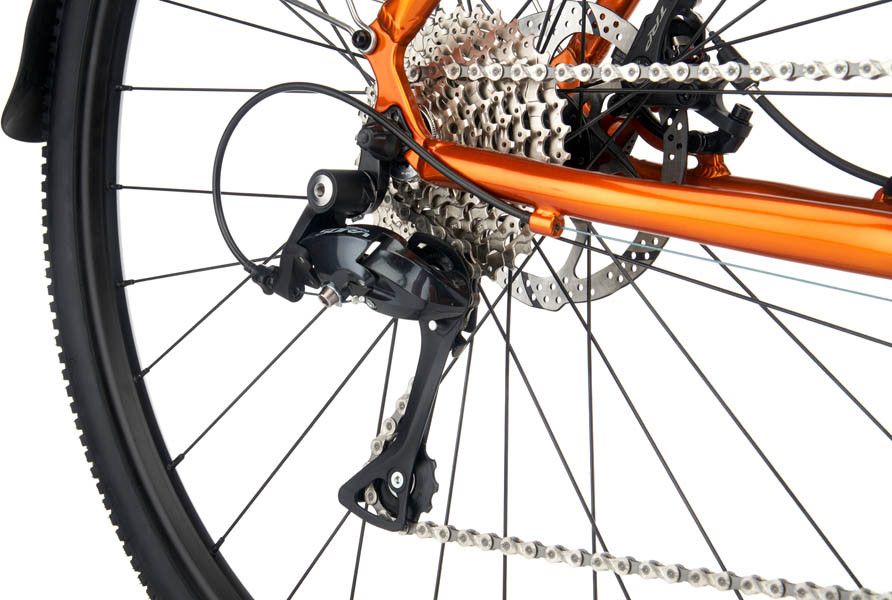 Gravel Bike Kona Rove AL DL Shimano Sora 9V 650mm Orange 2022 Alltricks