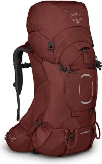 osprey backpack aether 55 Packs Deep Water Blue / L/XL Bottom sleeping bag compartment has a stowable divider if you want your sleeping bag to mingle with the rest of your gear Osprey Aether 55L Men's Backpacking