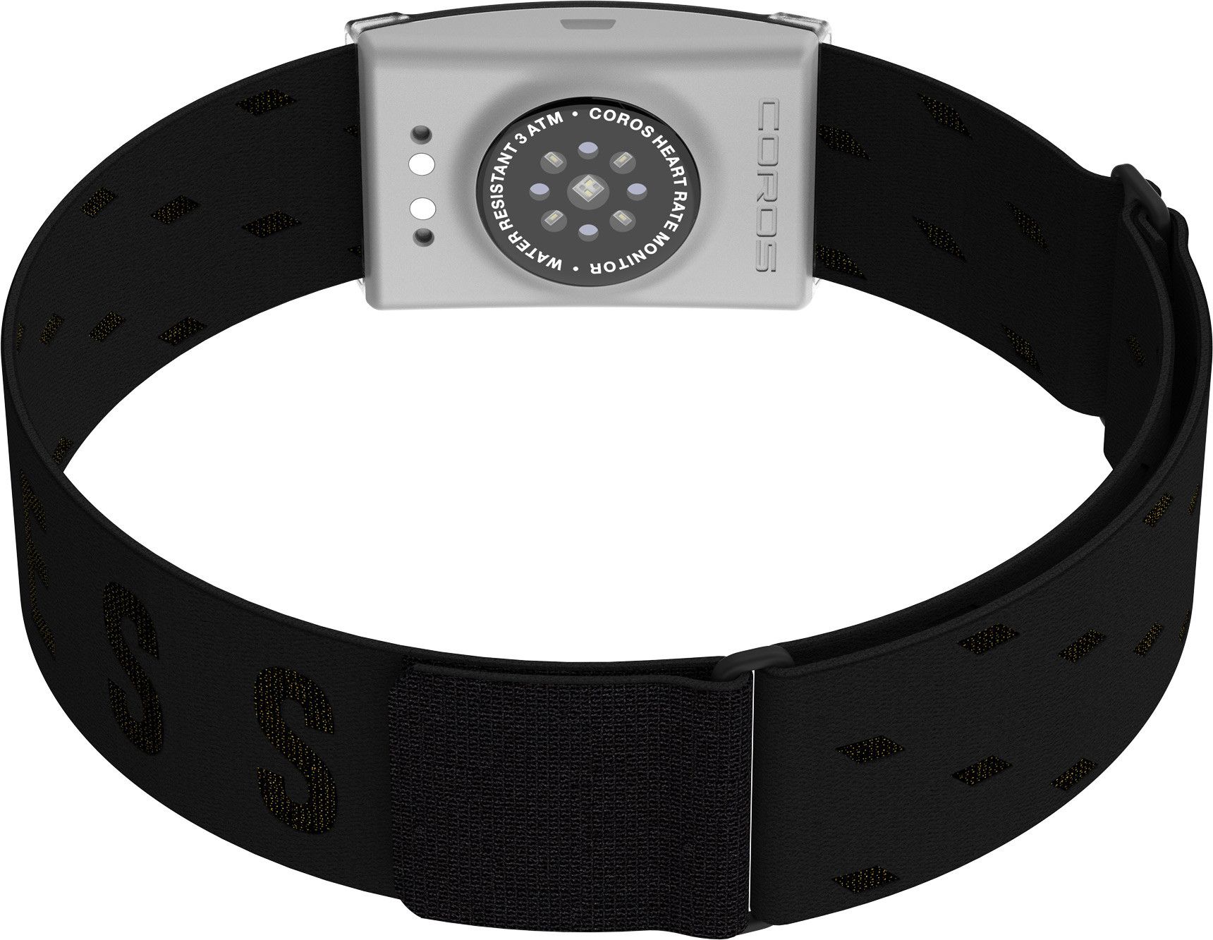 Coros HRM Bluetooth Heart Rate Monitor Armband Black Gold Jakob