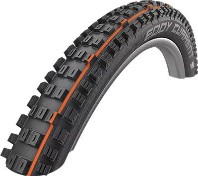 Schwalbe Eddy Current Front '' Plus Tubeless Ready Soft SuperTrail  Addix Soft E-Bike E-50 MTB Tire