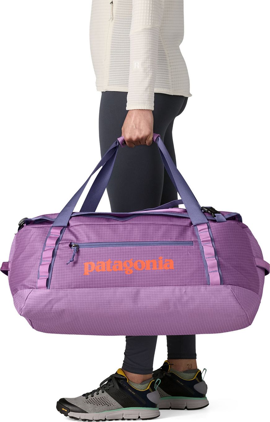 Unisex Travel Bag Patagonia Black Hole Duffel 55L Purple