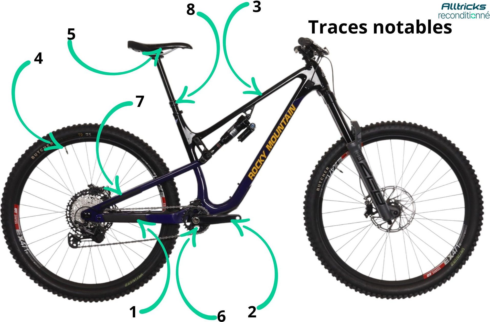 Rocky Mountain Altitude C70 Full-Suspension Mountain Bike with
