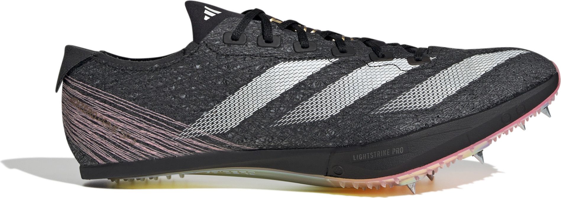 Zapatilla de Atletismo Unisex adidas Adizero Prime SP 3 Lightstrike Negra/Rosa