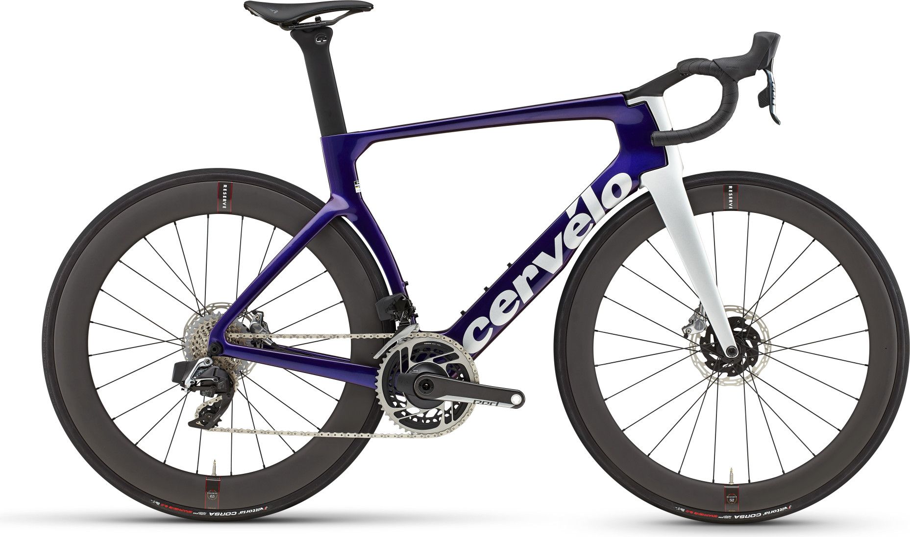 Cervelo S5 Sram Red eTap AXS 12V 700 mm Sapphire / White 2023