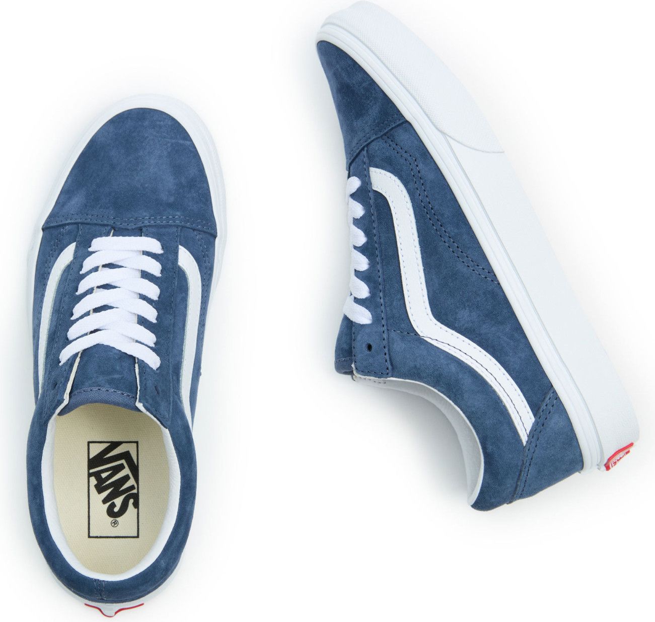Shoes Vans Old Skool Pig Suede Vintage Indigo Alltricks