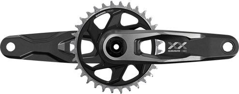 Sram XX DH T-Type DUB DH 34 tanden 7V CL56.5 zwart (zonder