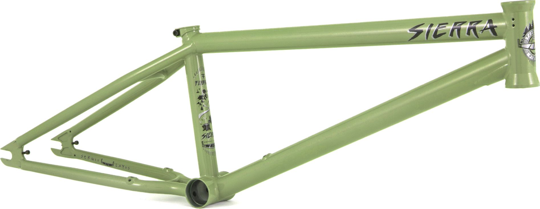 Flybikes Sierra 3 BMX Frame Avocado Green 2022 | Alltricks.com