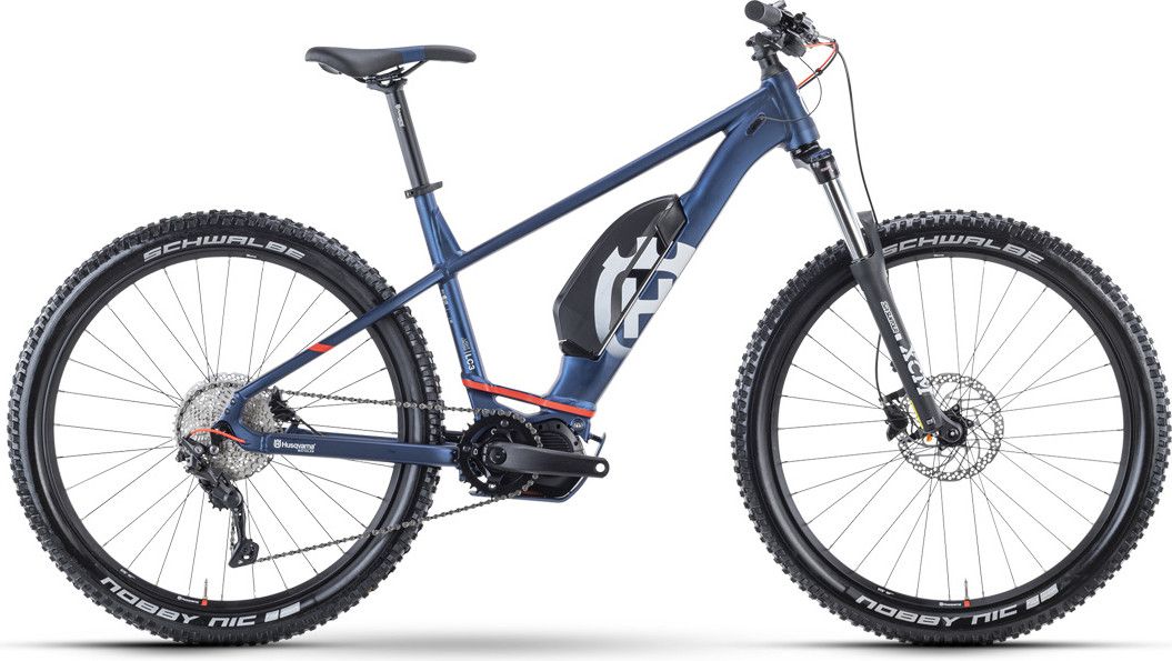 Husqvarna Light Cross 3 Electric Hardtail MTB Shimano Deore 10S 630 Wh 29 Blue 2021 Alltricks