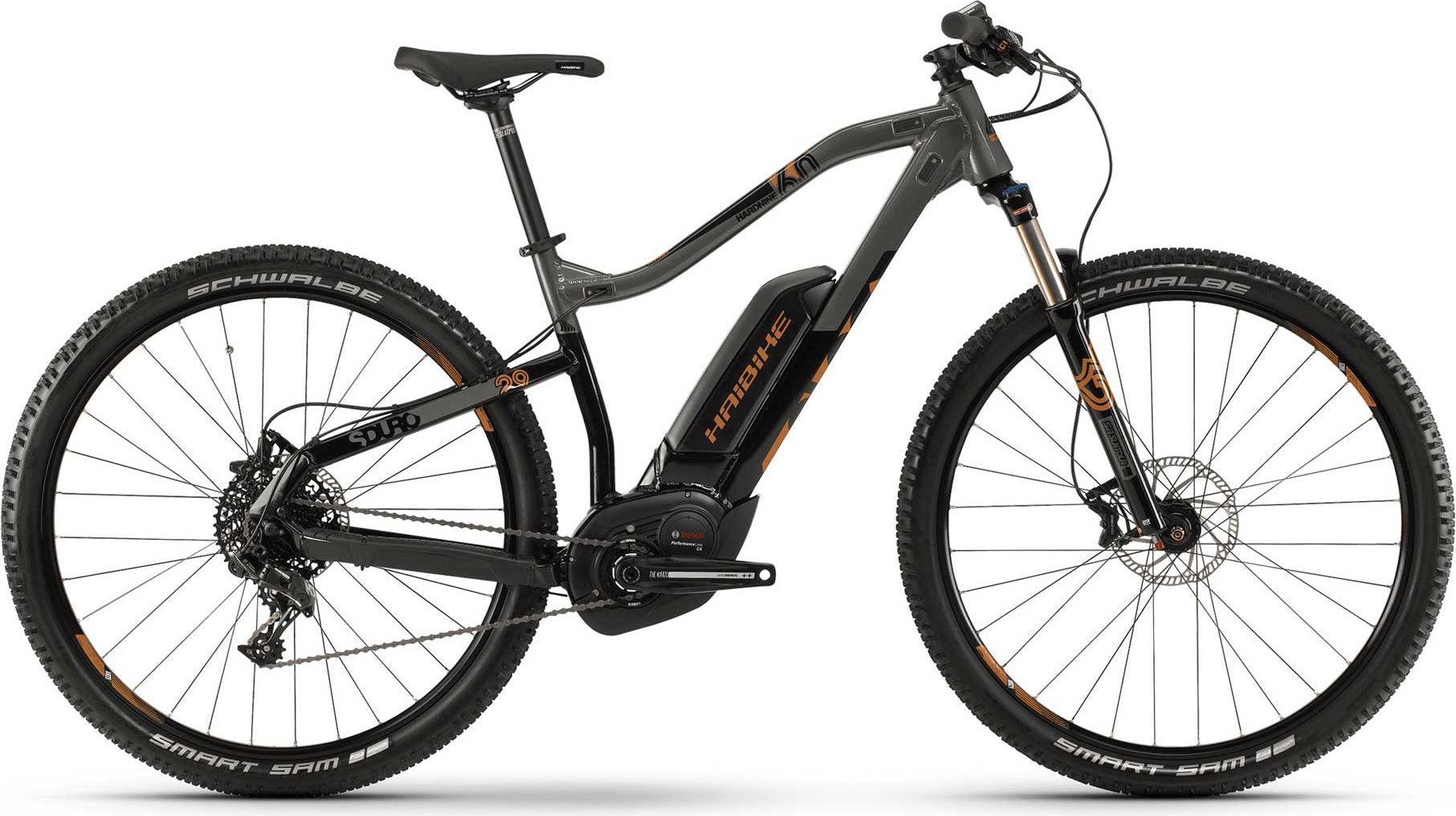 Haibike SDURO HardNine 6.0 2019 Hardtail MTB 29 Sram NX 11v Grey Black Alltricks