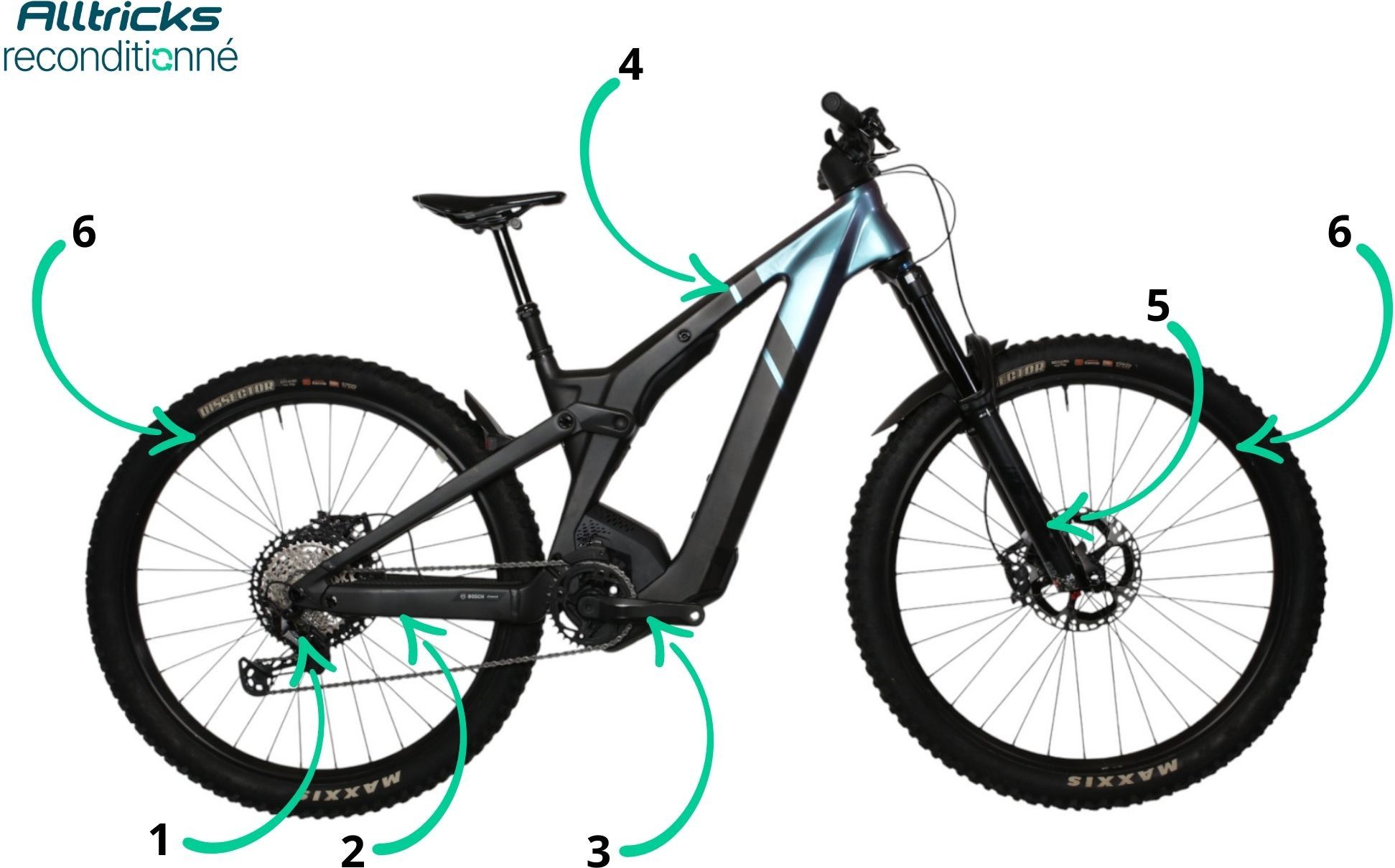 Scott Contessa Patron eRIDE 900 Bosch 85Nm 750Wh Full Suspension Electric  Mountain Bike, T.S 160/170cm - Refurbished Product | Alltricks.com