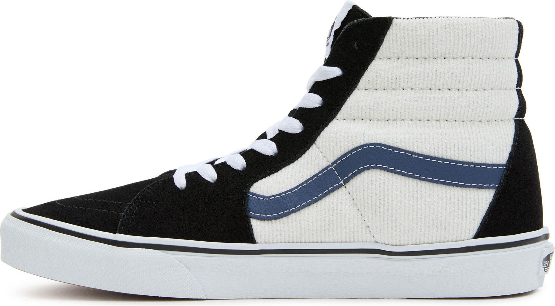 Shoes Vans Sk8-Hi Mini Cord Navy/Black | Alltricks.com