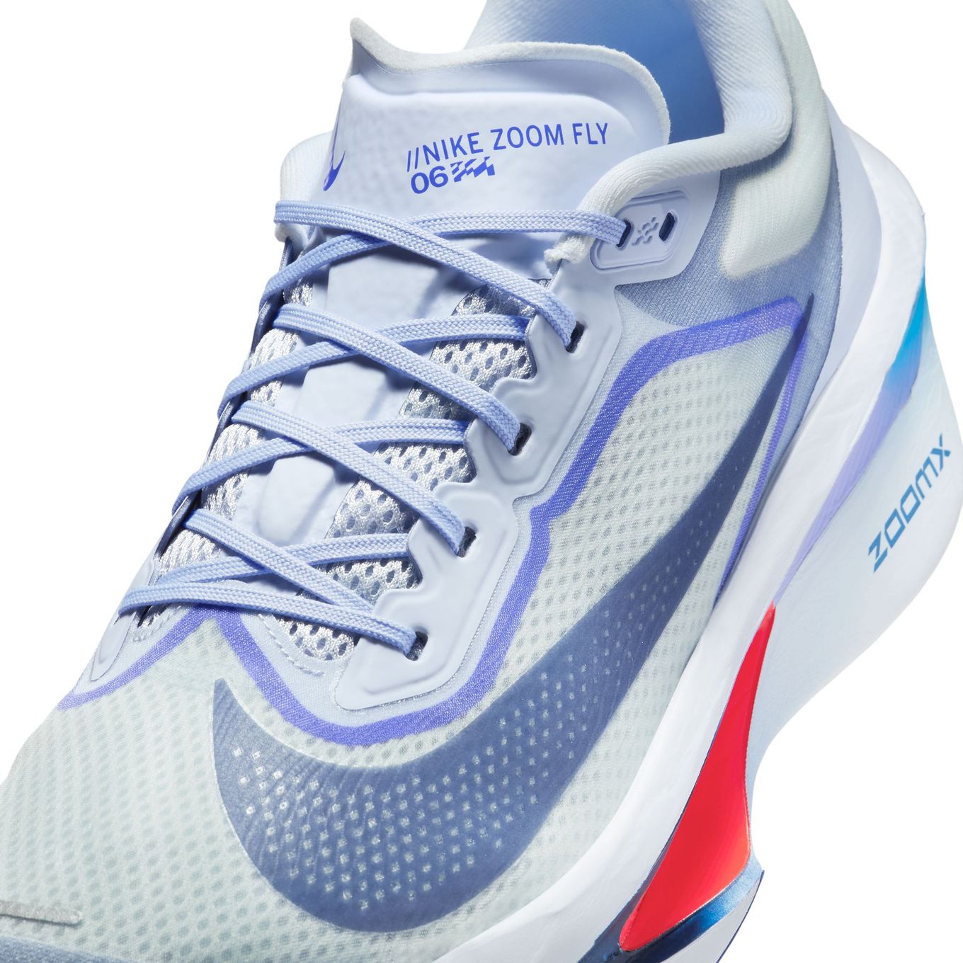 Nike Zoom Fly 6 Men's Running Shoes in Gray/Blue | Alltricks.com