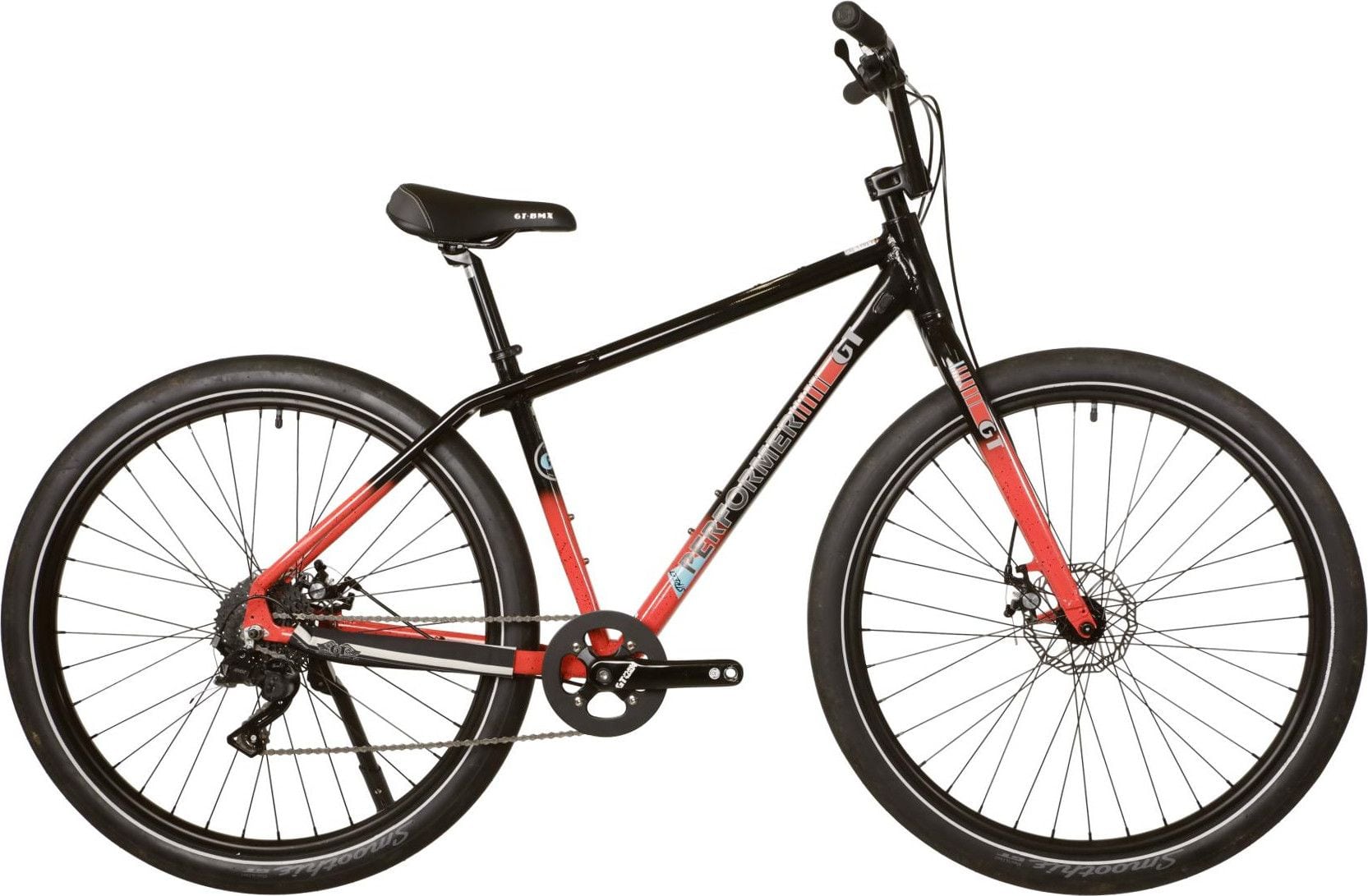 Refurbished Product City Bike GT Street Performer 29 Fade Black Red Alltricks