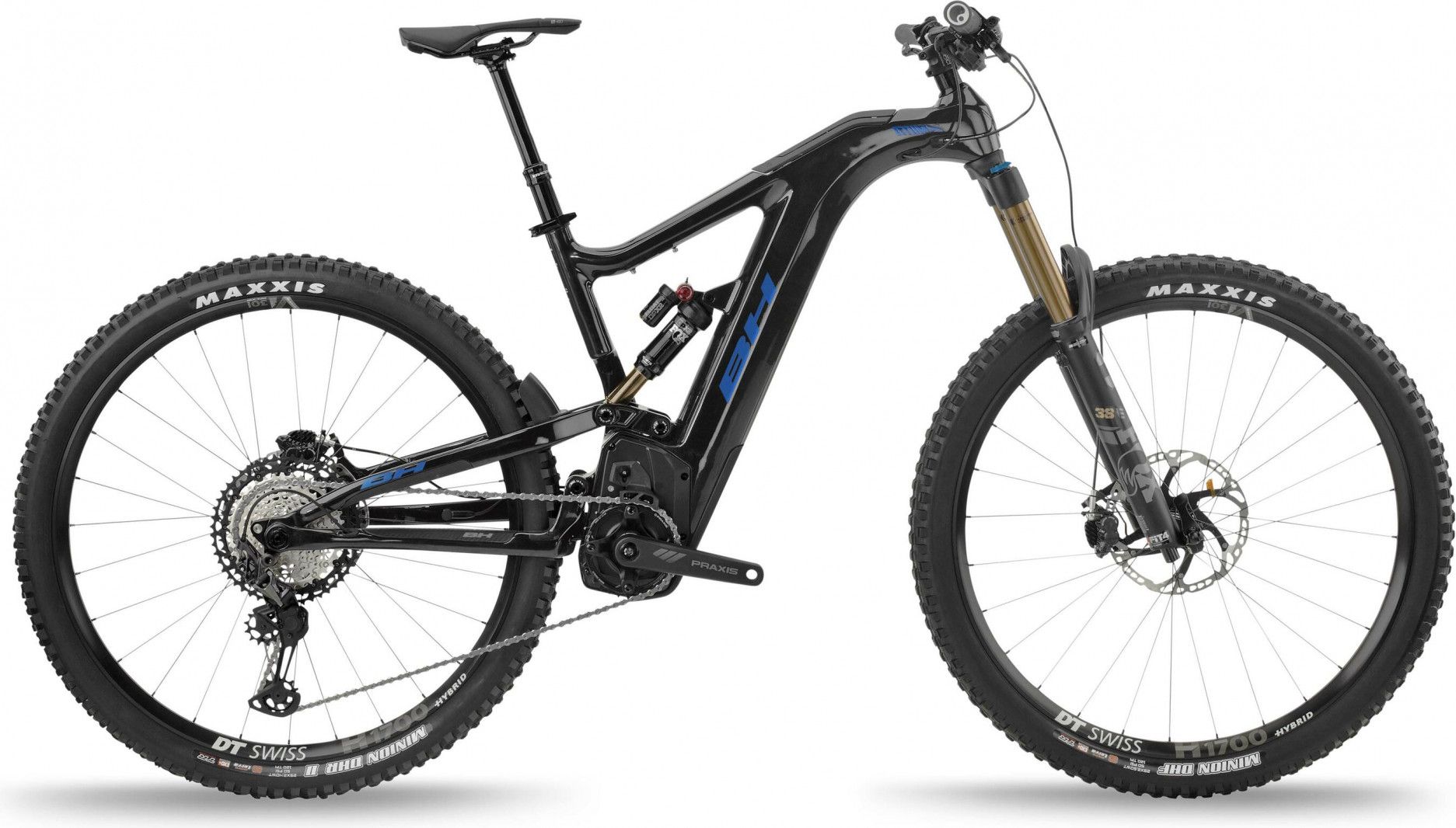 BH AtomX Carbon Lynx Pro-SE Shimano Deore XT 12S 720 Wh 29' 2021 Full  Suspension Electric MTB Black