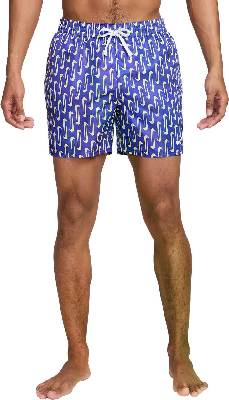 Nike Swoosh Link Swim Shorts Purple