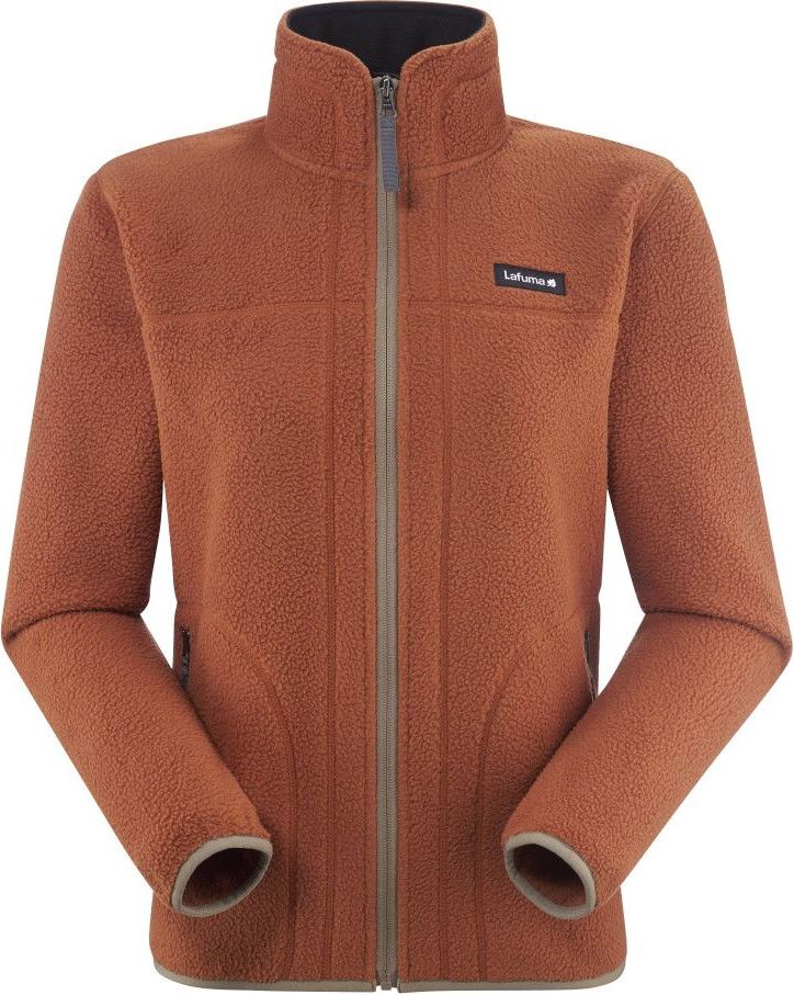 Gilet polaire manches courtes marron foncé femme | Cache Cache