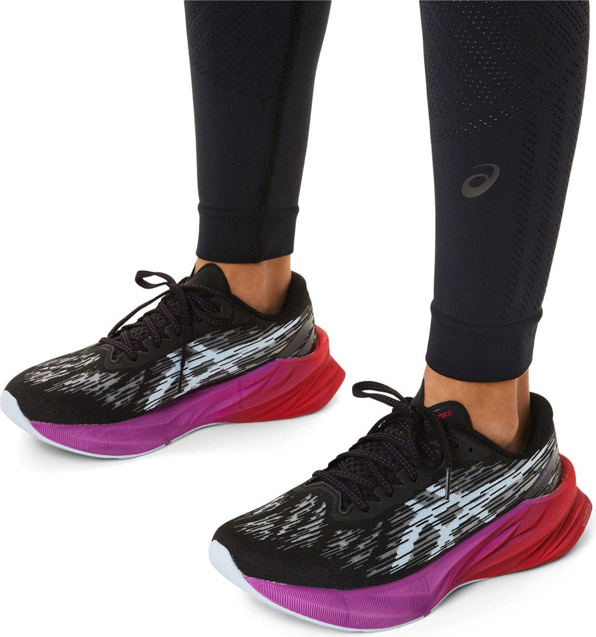 Asics Women s Seamless Long Tights Black Alltricks
