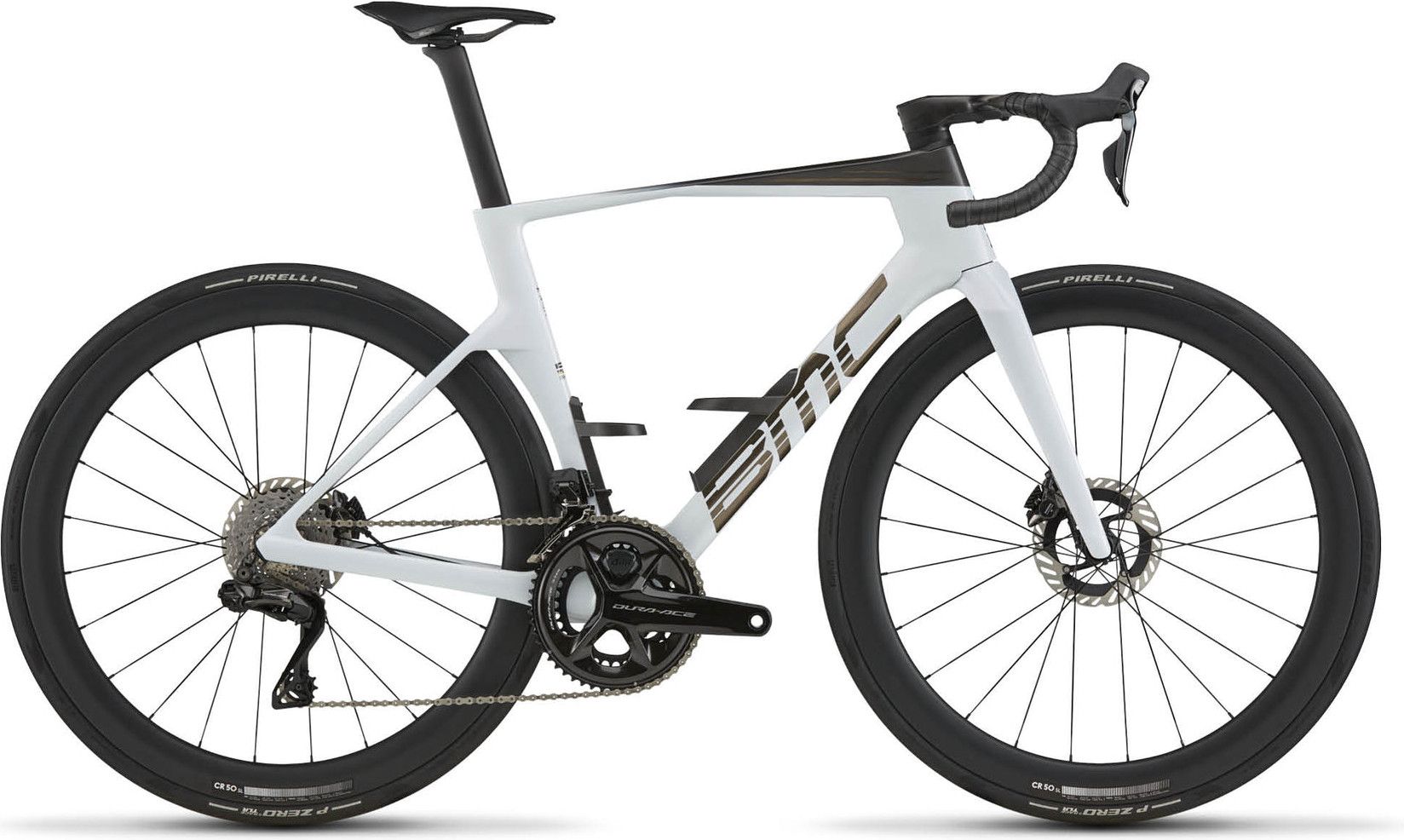 BMC Teammachine R 01 Two Shimano Dura Ace Di2 12V 700mm White