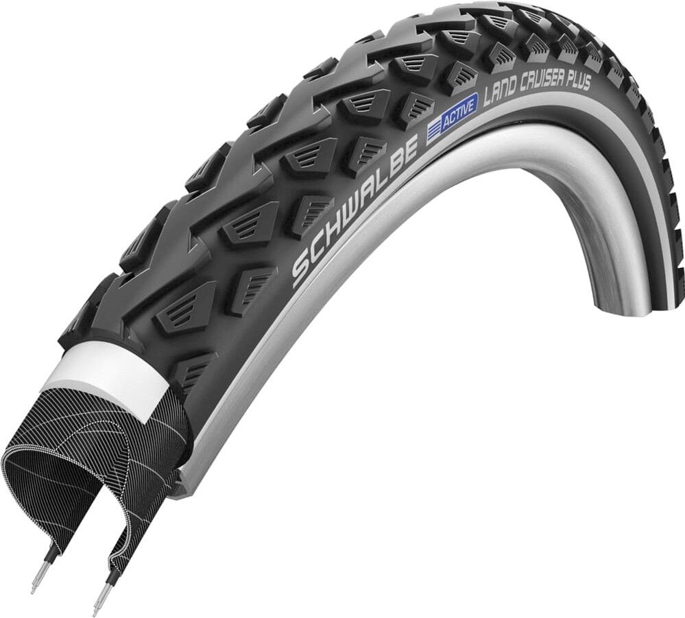 Pneu Sunlite Cruiser 80 – 26 X 2,125 – Noir/gomme – Pour Vélo Cruiser