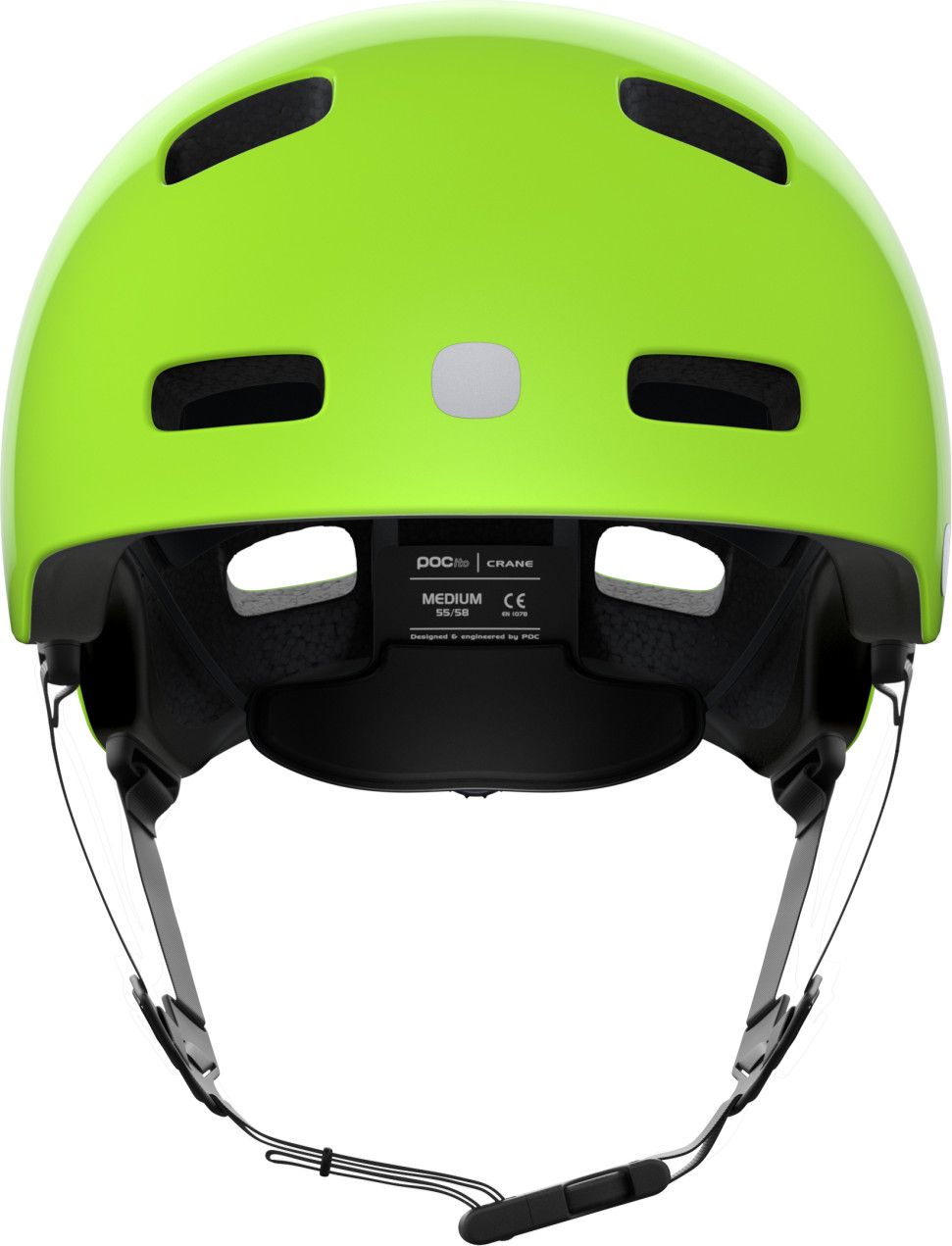 Poc Pocito Crane Mips Green-Yellow Fluorescent Helmet