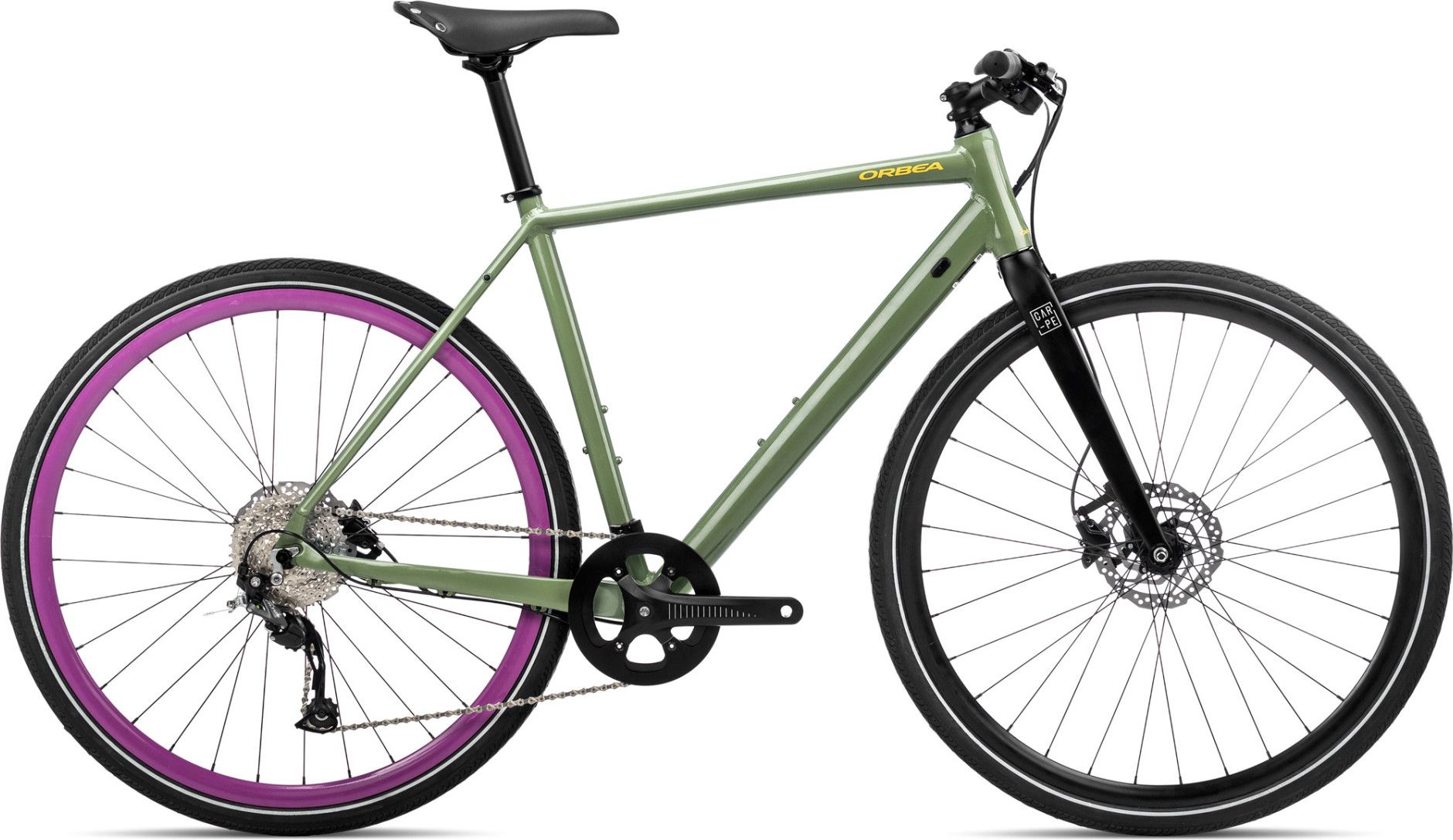Orbea Carpe 20 Fitness Bike Shimano Altus 9S 700 mm Urban Green Black 2023