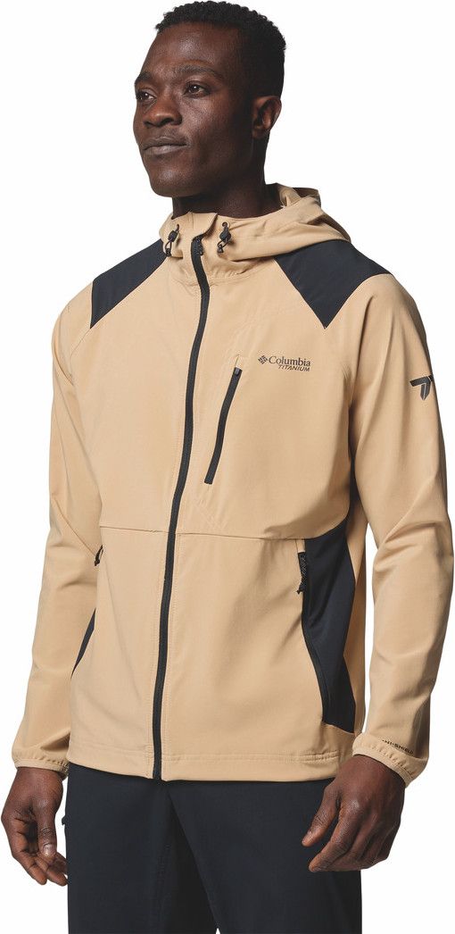 Columbia Triple Canyon Beige Men's Softshell Jacket | Alltricks.com