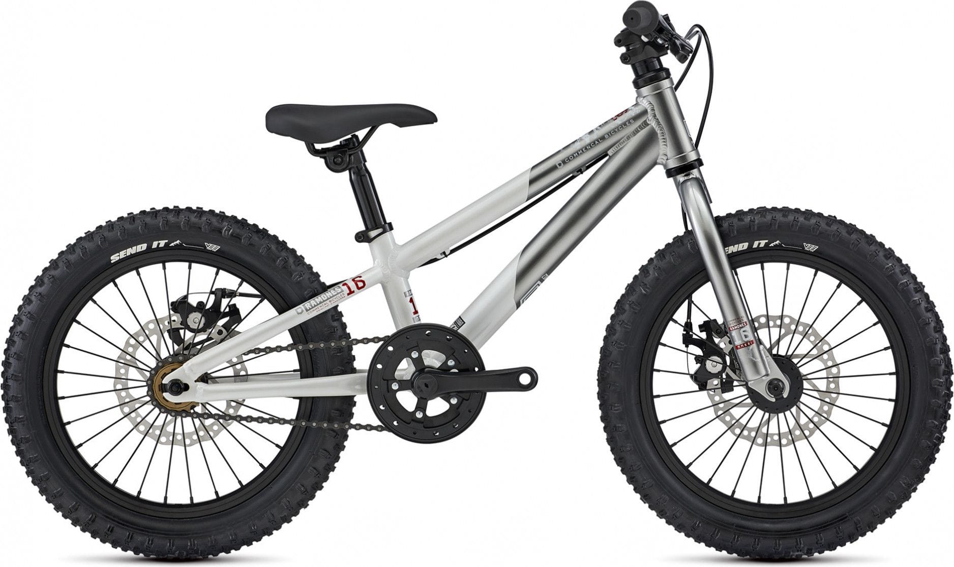 Commencal Ramones 16 Chrome White 2021 Kids Mountain Bike