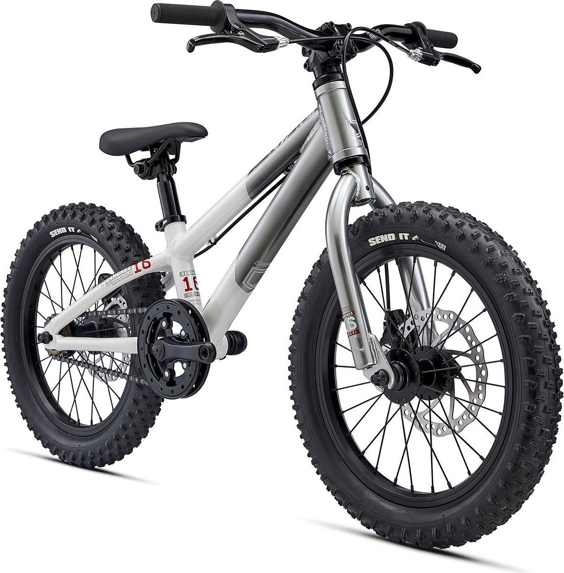 Commencal Ramones 16 Chrome White 2021 Kids Mountain Bike Alltricks