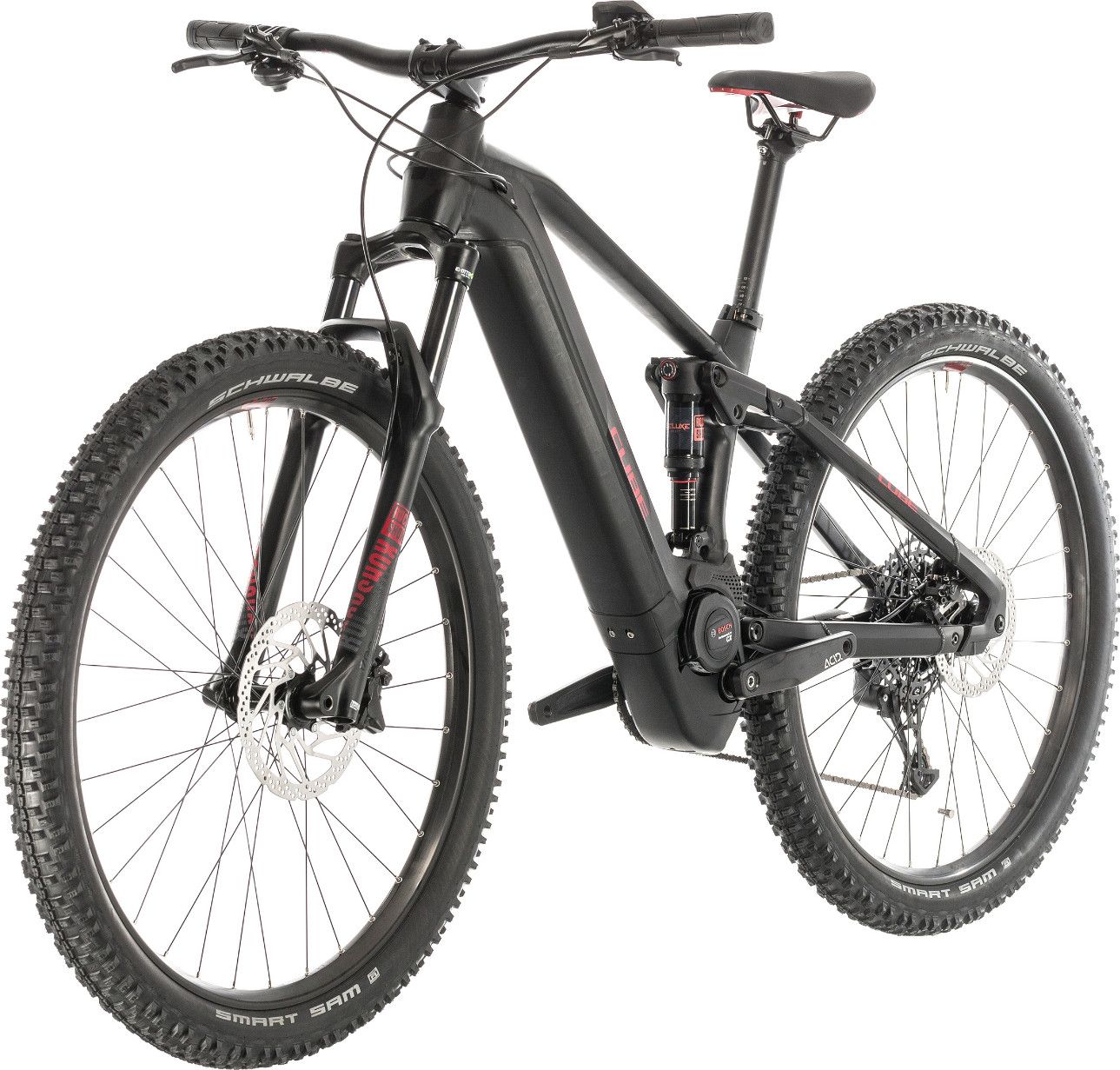 Cube Stereo Hybrid 120 Pro 625 29 Elektrisches All-Mountain MTB Schwarz /  Rot 2020 | Alltricks.de