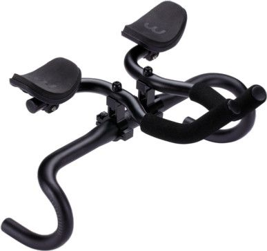 Prolongateur Bbb Aéro Noir BBB AeroComfort Barres Triathlon En Aluminium Aerobar Ergo-Bend Pour Vélos De Route Cyclisme-Guidons, Noir, 25,4 Trifonction Triathlon Homme