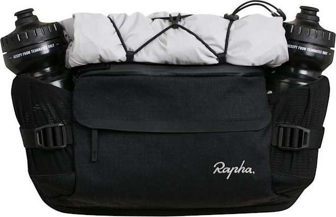 Rapha Trail Hip Pack Mountain Bike Waist Bag - Black/Gray