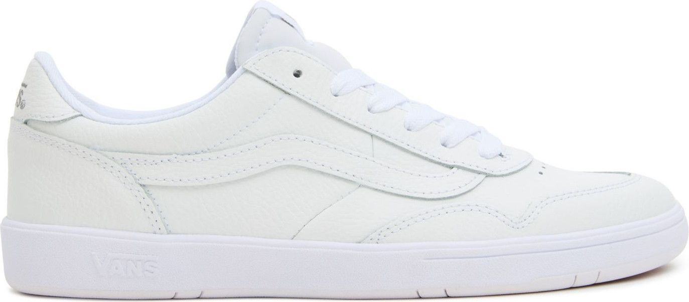 All white low top vans clearance