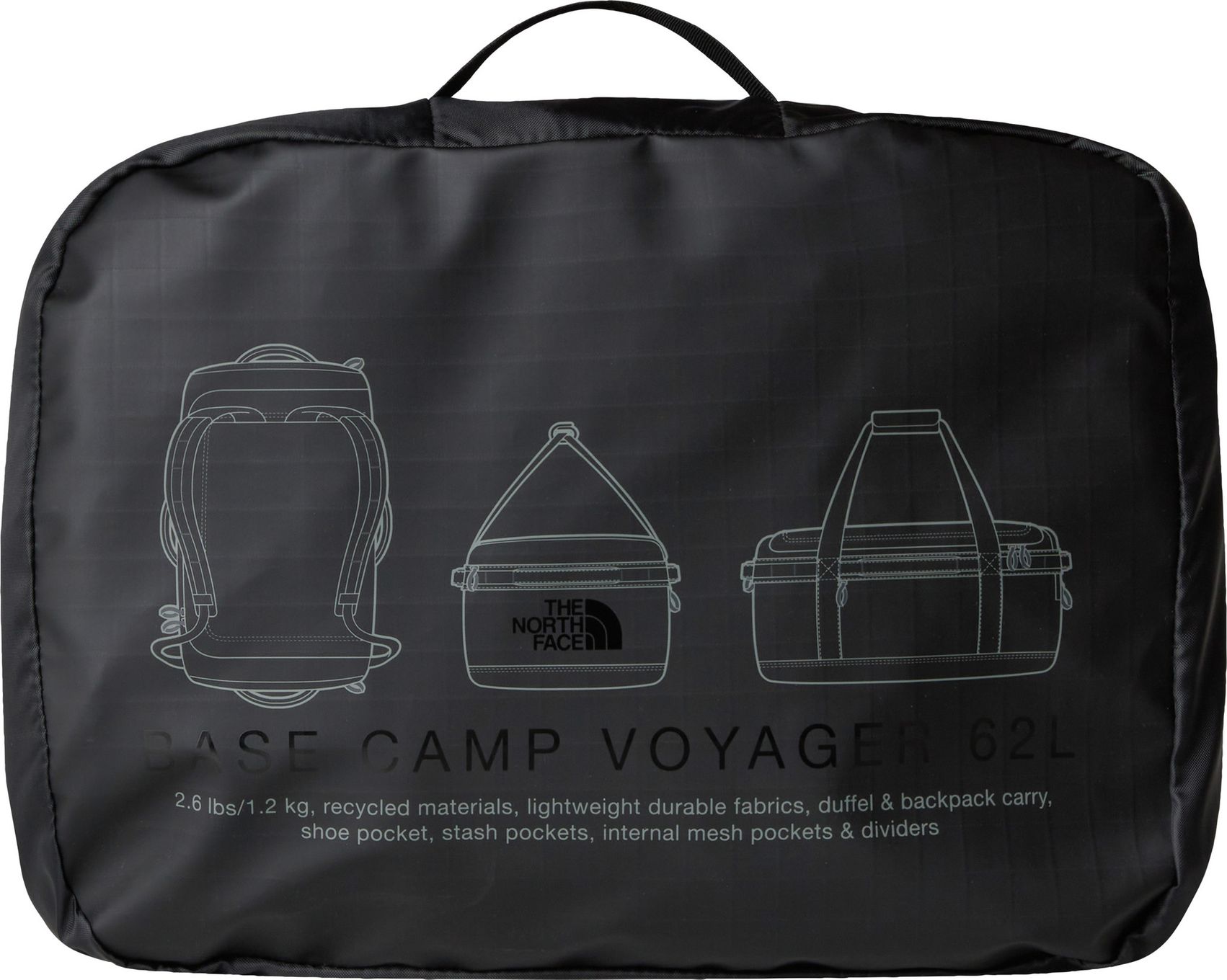 The North Face Base Camp Duffel 62L Black
