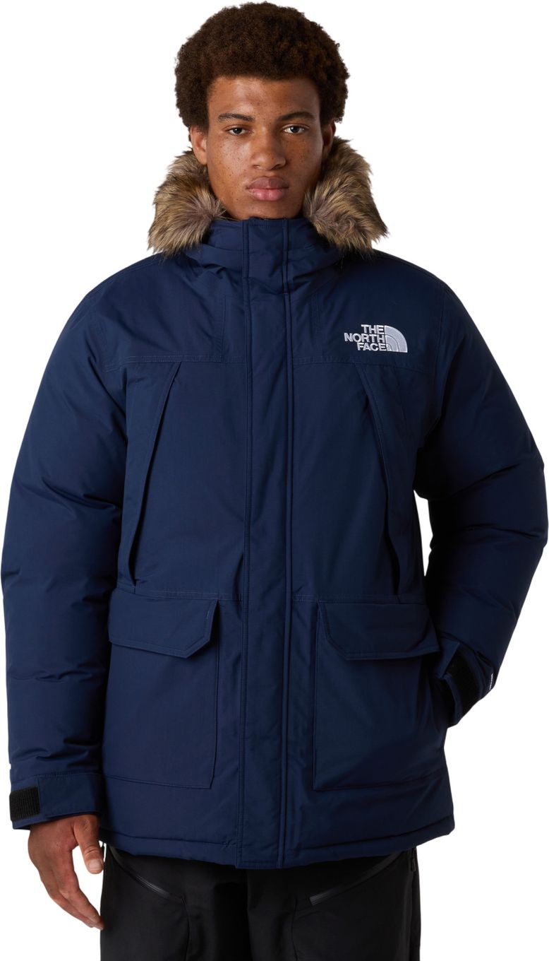 Doudoune North Wood Avec Capuche ANDROPOV - Bleu, Taille XL, Neuf Avec étiquettes