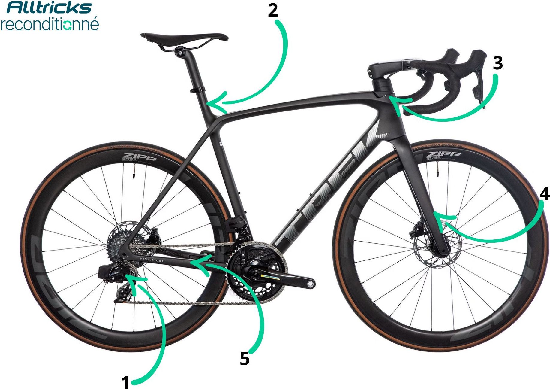 Trek Émonda SLR 7 Sram Force eTap AXS 12V 700 mm Road Bike