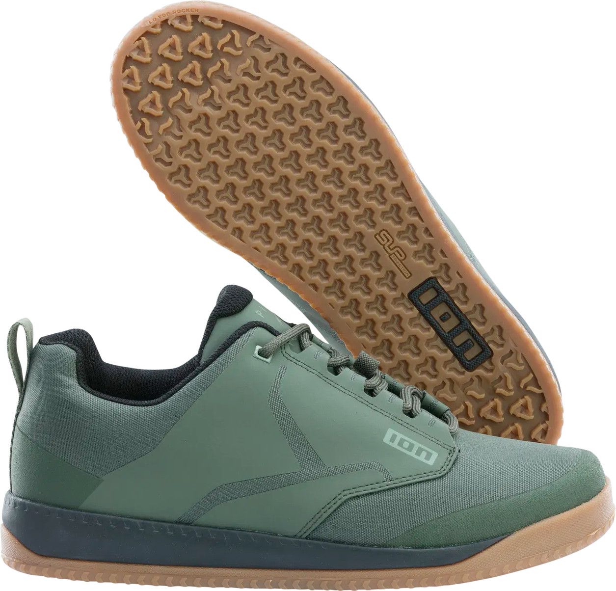 ION Scrub MTB flat pedal shoe Green Unisex Alltricks