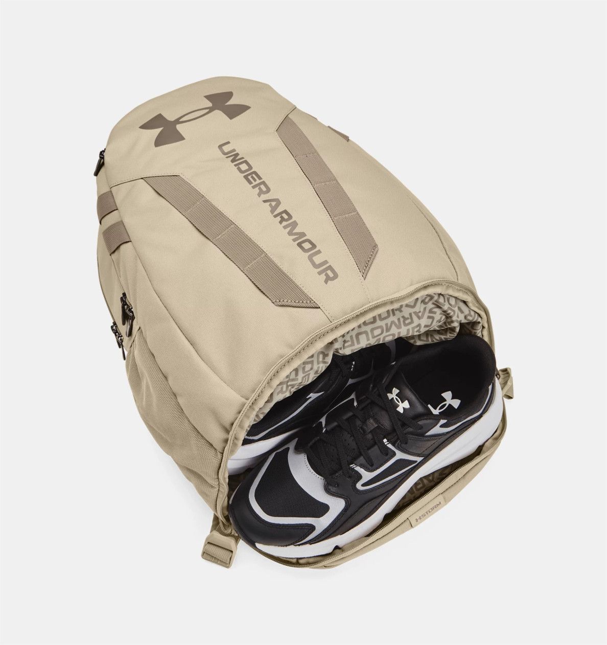 Sac a dos Under Armour Hustle 5.0 Beige Unisex