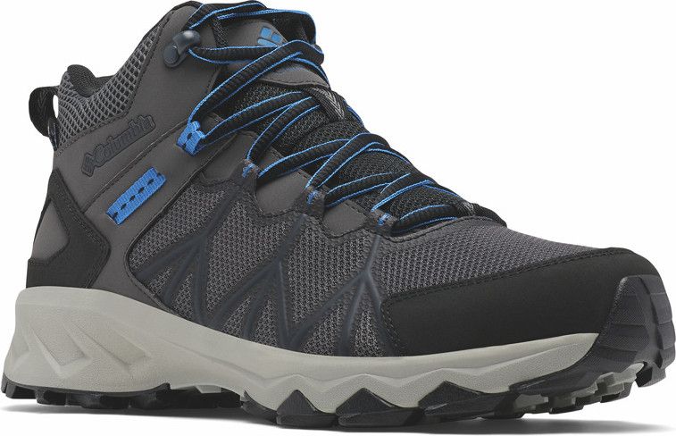 Columbia Mid Peakfreak II Outdry Grey/Blue Men display picture 1