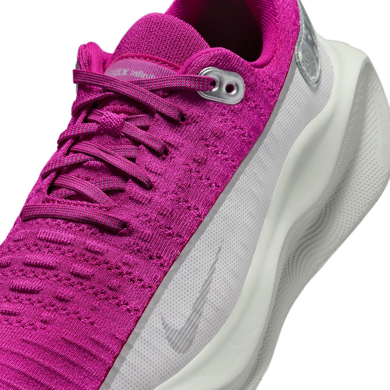 Nike ReactX Infinity Run 4 Premium Violet Argent Femme