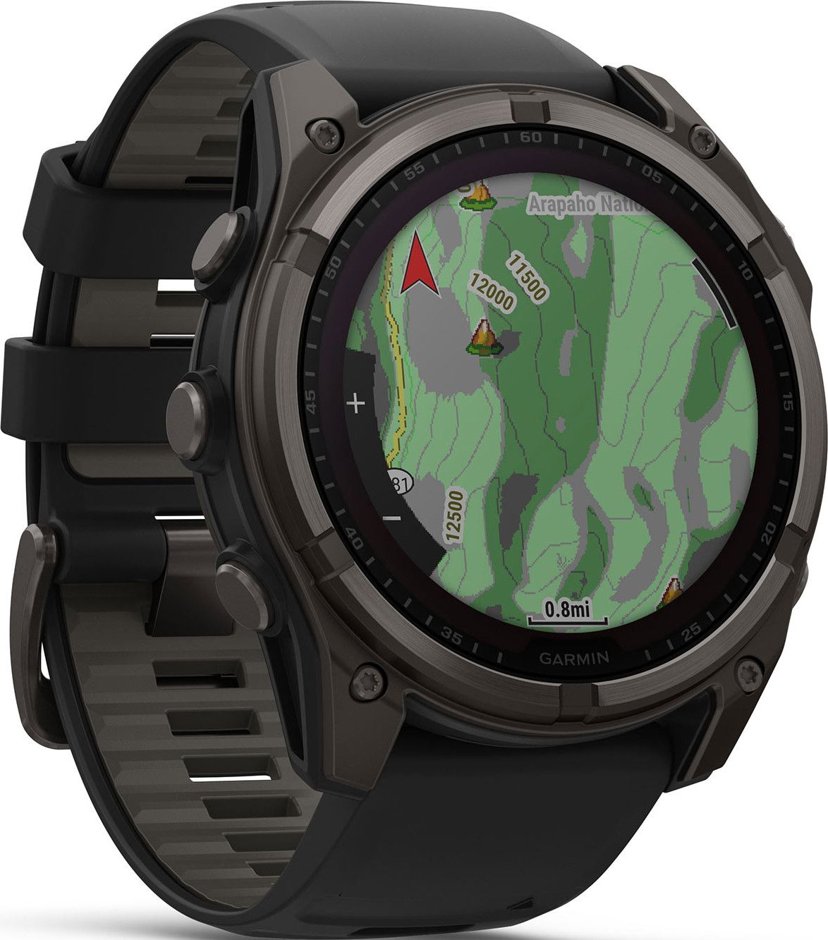 Garmin Fēnix 8 Solar - 51 mm Sapphire Titanium Carbon Gray DLC GPS