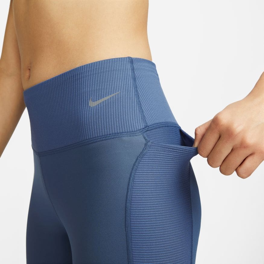 Nike Dri-Fit Fast Blue Women's 3/4 Tights