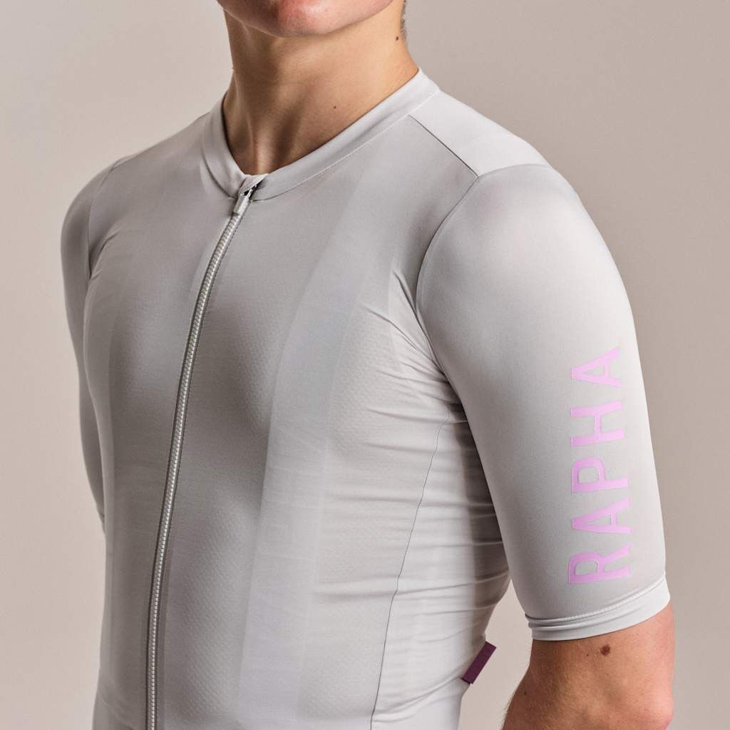 Rapha Pro Team Training III Men's Short-Sleeve Jersey - Gray