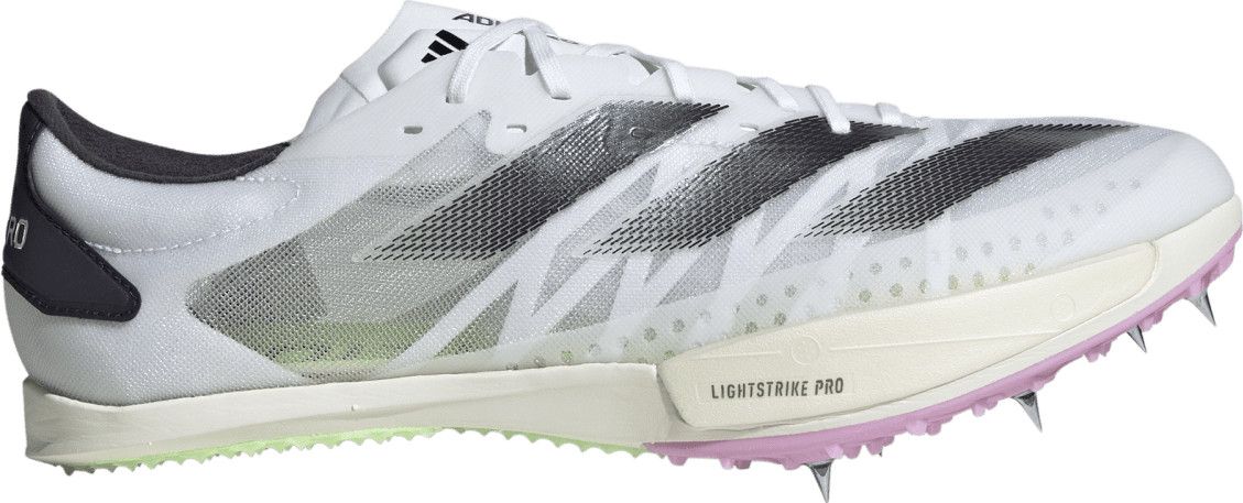 adidas Performance adizero Ambition White Green Pink Unisex Track Field Shoes