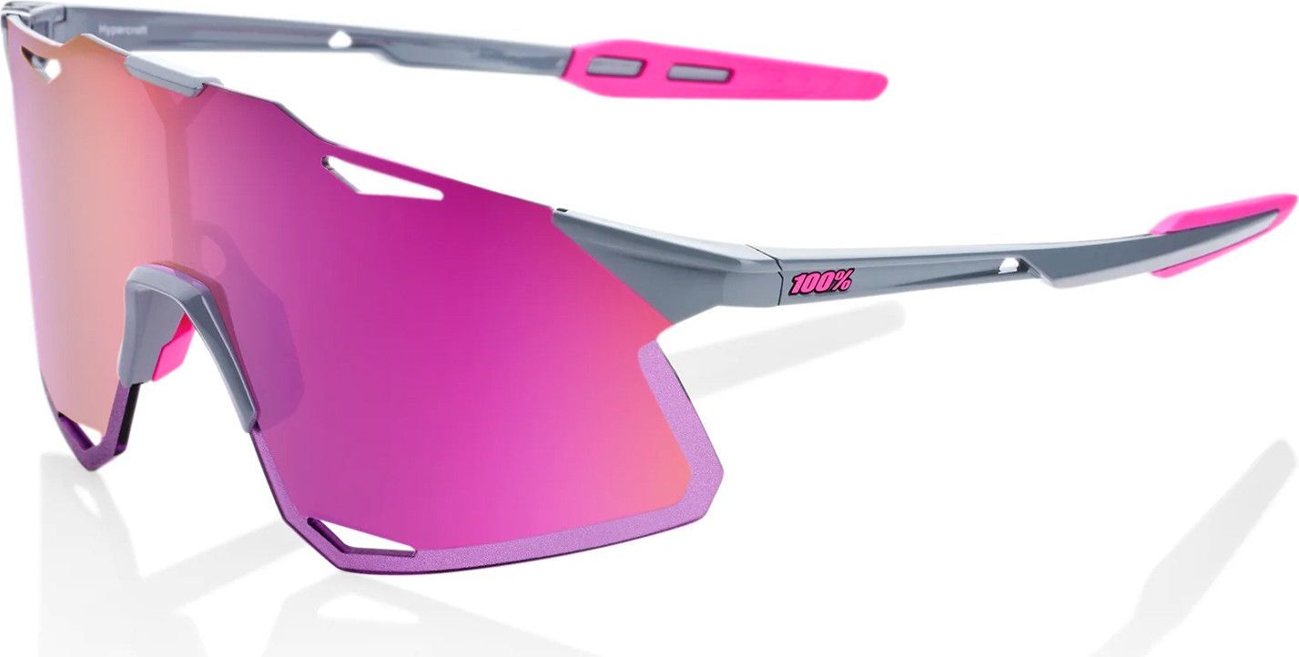 taku89 100% Hypercraft Tokyo サングラス HYPERCRAFT® - Tokyo Night - Purple Multilayer Mirror Lens – 100%