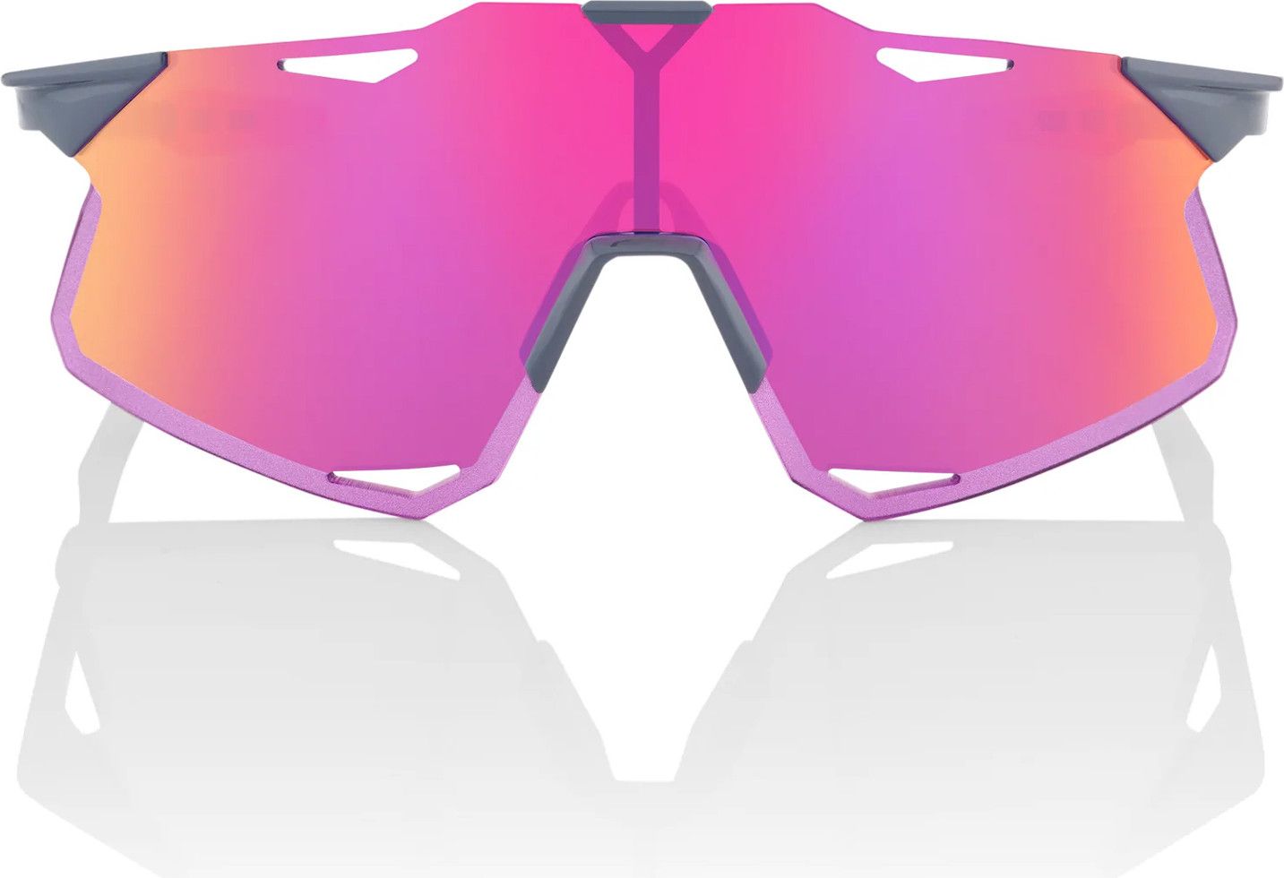 taku89 100% Hypercraft Tokyo サングラス HYPERCRAFT® - Tokyo Night - Purple Multilayer Mirror Lens – 100%