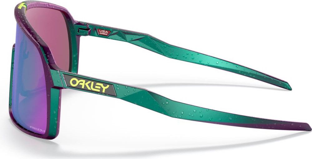 Oakley Sutro Odyssey / Green Purple Splatter / Prizm Road Jade 