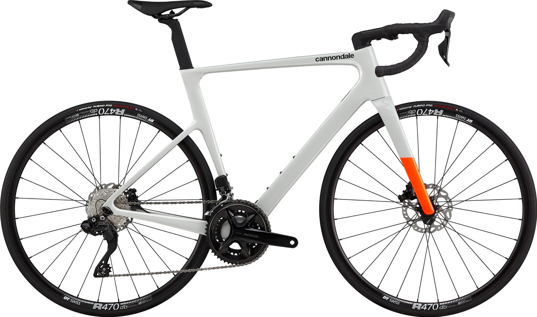 Cannondale SuperSix Evo 3 Shimano 105 Di2 12V 700 mm Chalk Grey Road Bike Alltricks