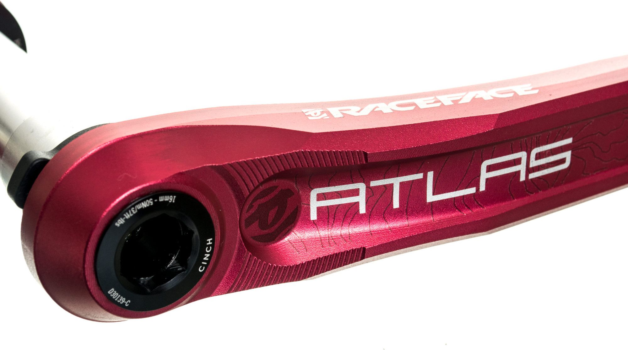 Race Face ATLAS Crank Arms 83 mm Red